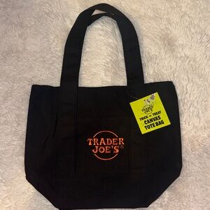 Trader Joe's Mini Canvas Tote Bag (MISPRINT!)